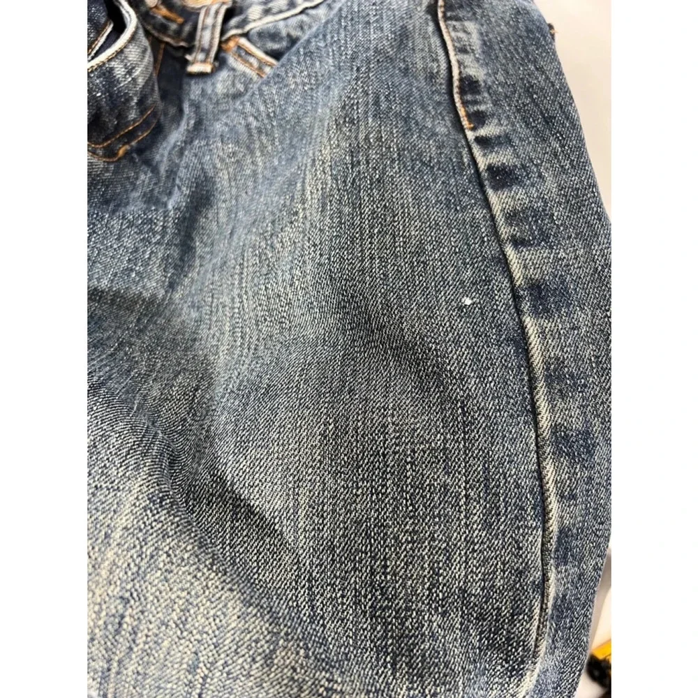 Vintage Y2K Gap Denim Midi Skirt Size 2 Blue‎